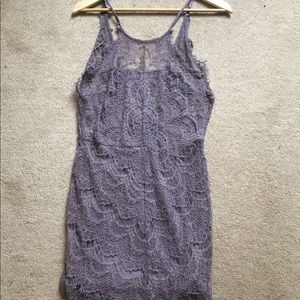 free people purple lace dress